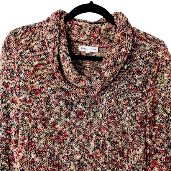 Northern reflections High Low Turtleneck sweater women size S - Picture 13 of 13